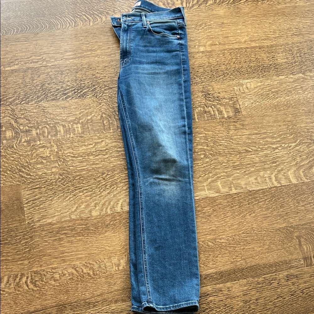 Mother Mid Rise Dazzler Ankle jeans